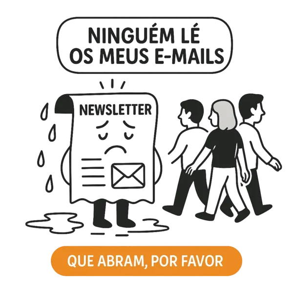 Ninguém lê os meus e-mails 😢